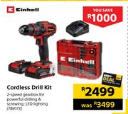 Einhell Cordless Drill Kit