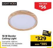 LightWorx 18W Border Ceiling Light