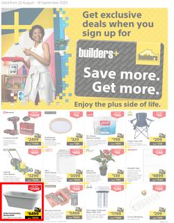 Builders : Save More, Get More (22 August - 18 September 2023), page 1