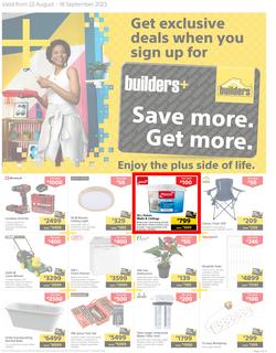 Builders : Save More, Get More (22 August - 18 September 2023), page 1