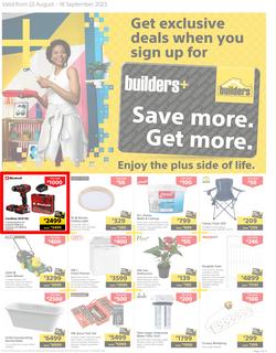 Builders : Save More, Get More (22 August - 18 September 2023), page 1
