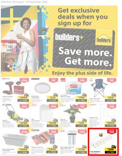 Builders : Save More, Get More (22 August - 18 September 2023), page 1