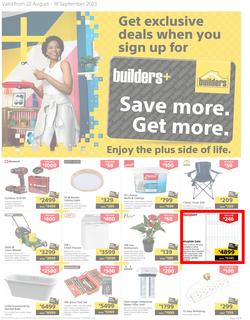 Builders : Save More, Get More (22 August - 18 September 2023), page 1