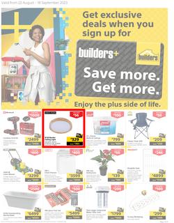 Builders : Save More, Get More (22 August - 18 September 2023), page 1