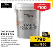Fired Earth Plaster Bond & key-20Ltr