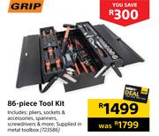Grip 86-Piece Tool Kit