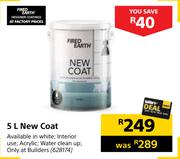 Fired Earth New Coat-5Ltr
