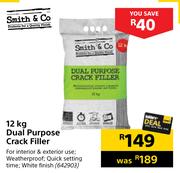 Smith & Co Dual Purpose Crack Filler-12Kg