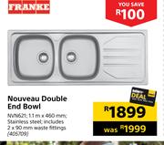 Franke Nouveau Double & Bowl