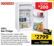 Goldair 130L Bar Fridge