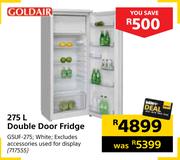 Goldair 275L Double Door Fridge