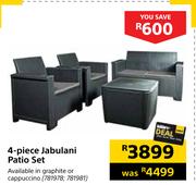 4 Piece Jabulani Patio Set