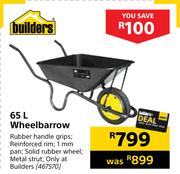Builders 65L Wheelbarrow