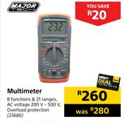 Major Tech Multimeter