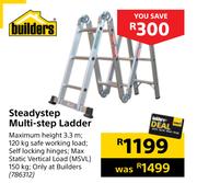 Builders Steadystep Multi Step Ladder