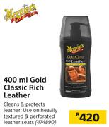 Meguiars Gold Classic Rich Leather-400ml
