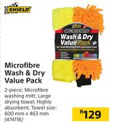 Shield Microfibe Wash & Dry Value Pack