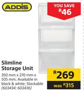Addis Slimline Storage Unit