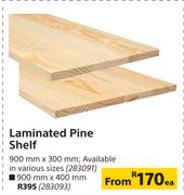Laminated Pine Shelf-900mm x 400mm 