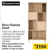 Home & Kitchen Buru Display Shelf