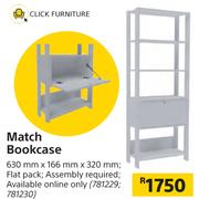 Click Furniture Match Bookcase