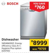 Bosch Dishwasher SMS46K100Z
