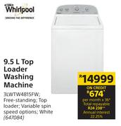 Whirlpool 9.5L Top Loader Washing Machine 3LWTW4815FW
