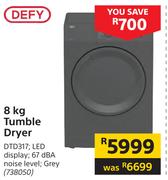 Defy 8Kg Tumble Dryer DTD317