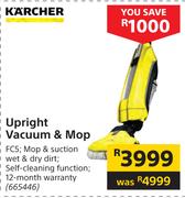 Karcher Upright Vacuum & Mop FC5