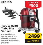 Genesis 1500W Hydro Turbo Plus Vacuum