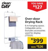 Clean Day Over-Door Drying Rack 