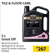 Tile & Floor Care Grout Off-5Ltr