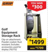 Grip Golf Equipment Storage Rack