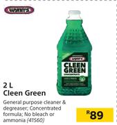 Wynn's Cleen Green-2Ltr
