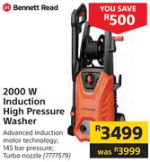Bennett Read 2000W Induction High Pressure Washer