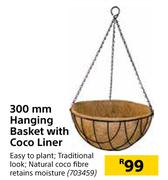 300mm Hanging Basket With Coco Liner