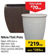 Nikie/Toti Pots-Each