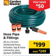 Garden Master Hose Pipe & Fittings