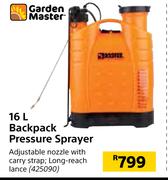 Garden Master 16L Backpack Pressure Sprayer