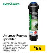 Rain Bird Unispray Pop Up Sprinkler