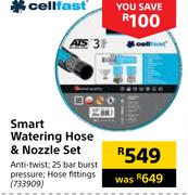 Cellfast Smart Watering Hose & Nozzle Set