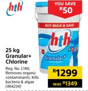 HTH 25Kg Granular+ Chlorine