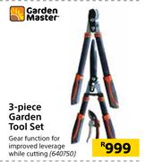 Garden Master 3 Piece Garden Tool set
