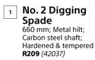 Lasher No.2 Digging Spade