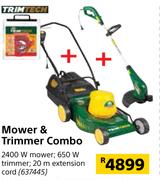 Trimtech Mower & Trimmer Combo