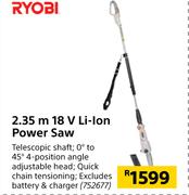 Ryobi 2.35m 18V Li-Ion Power Saw