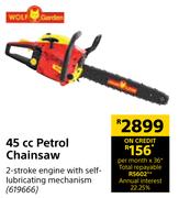 Wolf Garden 45cc Petrol Chainsaw
