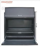 Megamaster 750mm Contractor's Built In Braai