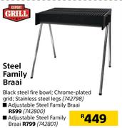 Expert Grill Steel Family Braai