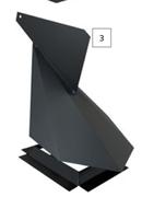 Megamaster Rotating Braai Cowl 230mm x 300mm